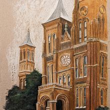 Smithsonian Castle - Washington DC Ein Projekt aus dem Bereich Zeichnung, Malerei und Fotoretuschierung von Luanna Falcão - 30.06.2025