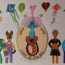 We give color to the world. Ilustração tradicional projeto de Anjelka - 01.07.2025
