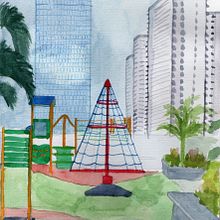 The Heart of the Neighborhood. Un proyecto de Ilustración tradicional de Judde Napay - 01.07.2025