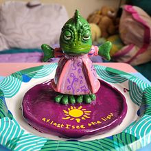 Pascal from Tangled . Ceramics project by Dani - 07.01.2025
