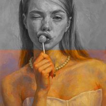 Portrait Painting • Daily Chronicles #13 – Best Portrait on Domestika • Art Visions by Rod Lovell. Ilustração tradicional, Ilustração digital, Artesanato, Desenho, Design gráfico, Artes plásticas, Design, Fotografia, Desenho digital, Desenho a lápis, Desenho de retrato, Desenho artístico, Desenho realista, Desenho anatômico, Desenho com lápis de cor, Pintura, Pintura em aquarela, Pintura digital, Pintura guache, Pintura Acrílica, Pintura a óleo, Pintura decorativa, Matte Painting, Inteligência Artificial e Ilustração vetorial projeto de Rod Lovell - 01.07.2025