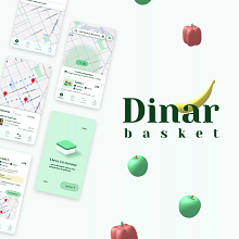 Case study Dinar app. Un projet de UX / UI de Julia Santamaria - 02.07.2025