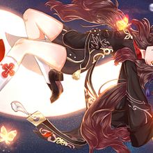 I Sogni di HuTao Ein Projekt aus dem Bereich Digitale Illustration, Manga, Kreativität und Digitale Zeichnung von yukhira - 02.07.2025