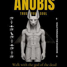 ANUBIS – Streetwear místico inspirado en la mitología egipcia Ein Projekt aus dem Bereich Design von Amparo Rosas - 03.07.2025