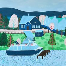 Inverness Scotland Ein Projekt aus dem Bereich Traditionelle Illustration, Malerei, Malerei mit Acr, l und Sketchbook von Cibele Ferraz - 03.07.2025