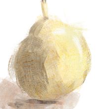 pear practice. Un progetto di Illustrazione digitale, Pittura digitale e Illustrazione tradizionale di marzen_24 - 03.07.2025
