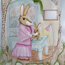 Doutora Coelha Ein Projekt aus dem Bereich Bildende Künste, Zeichnung, Traditionelle Illustration, Kinderillustration, Erzählung, Malerei und Aquarellmalerei von Cibele Ferraz - 04.07.2025