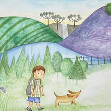 Dodô e Rex Ein Projekt aus dem Bereich Zeichnung, Design von Figuren, Verlagsdesign, Traditionelle Illustration, Kinderillustration, Erzählung, Stor, board, Schrift, Kreatives Schreiben und Kinder- und Jugendliteratur von Cibele Ferraz - 04.07.2025