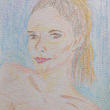 Tutu Ein Projekt aus dem Bereich Zeichnen mit Buntstiften, Zeichnung, Porträtzeichnung und Sketchbook von Sergio Benavides - 04.07.2025