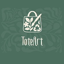 ToteArt By: Ana Ein Projekt aus dem Bereich Br, ing und Identität, Farbenlehre, Design, Designverwaltung, Digitales Design, Verlagsdesign, Grafikdesign, Logodesign, T, pografie, T und pografisches Design von Ana Maria Cañas Vargas - 05.07.2025