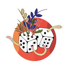 Dice in Parallel Universe Ein Projekt aus dem Bereich Traditionelle Illustration, Digitale Illustration, Erzählung, Animierte Illustration, Animation, Kreativität, Zeichnung, H, werk, Grafikdesign und Digitale Zeichnung von Dicle Sancar - 05.07.2025