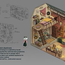Sybil: a Modern Witch. Un projet de Art conceptuel, Dessin numérique, Illustration numérique , et Dessin de miareim2 - 06.07.2025