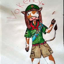 Vaquency. Un projet de Dessin, Conception de personnages, Illustration traditionnelle , et Aquarelle de Daniela Ibarra - 06.07.2025