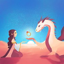 You are the one. Un projet de Illustration numérique, Dessin numérique , et Narration de cheeertovlad - 06.07.2025
