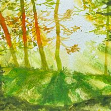 Final Project . Painting, and Watercolor Painting project by Nafisa Kabir - 07.07.2025