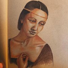 Abschlussprojekt Zeichenkurs Renaissance Ein Projekt aus dem Bereich Artistische Zeichnung, Zeichnung, Bildende Künste, Porträtzeichnung, Realistische Zeichnung und Skizzenentwurf von Sabrina Wohlfeil - 07.07.2025