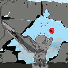 symbol (Handala), and a free Palestine  Ein Projekt aus dem Bereich Digitale Zeichnung, Digitale Illustration, Zeichnung, Editorial Illustration und Traditionelle Illustration von Ihsan Salah - 07.07.2025