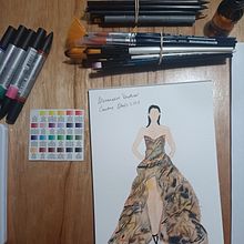 Ilustración de moda en acuarela. Un projet de Aquarelle et Illustration de mode de Oriana Malvestiti - 08.07.2025