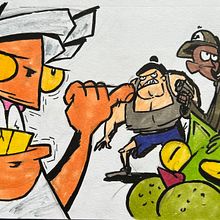 My epic final project Ein Projekt aus dem Bereich Design von Figuren, Zeichnung, Bleistiftzeichnung, Sketchbook und Skizzenentwurf von Noah Baker - 08.07.2025