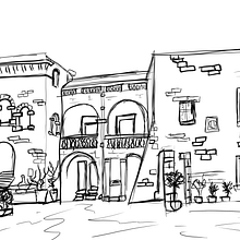 Horror houses. Un projet de Illustration architecturale, Dessin, Esquisse  , et Beaux Arts de ramon caruana - 08.07.2025