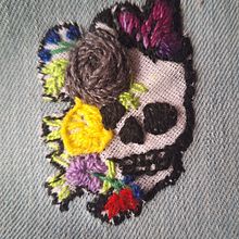 Bordado para mochila. Un projet de Broderie, Design textile, Upc , et cling de Diana Ibarra Buendía - 08.07.2025