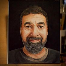 Retrato al óleo . Un projet de Beaux Arts , et Peinture de Pili Guardiola - 08.07.2025