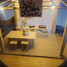 Cocina al aire libre. Un projet de Architecture, Retail design , et Papercraft de Valentina Garcia Fermin - 09.07.2025