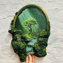 The Mother Tree. Un projet de Peinture acr, lique , et Peinture de Amber - 09.07.2025