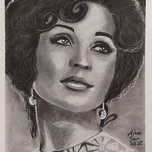 Els. Un projet de Beaux Arts, Dessin, Dessin artistique, Dessin de portrait, Dessin réaliste et Illustration traditionnelle de Aivar Sein - 09.07.2025