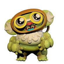 Monkey Sidekick. Un projet de Conception de personnages 3D, Modélisation 3D, Conception 3D , et 3D de shaundraws - 09.07.2025