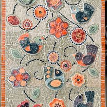 Mosaic panel for a wall niche Ein Projekt aus dem Bereich Dekoration von Innenräumen, Möbeldesign und - bau und DIY von sudhahajela - 09.07.2025