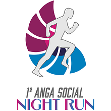 Anga Social - Night Run. Un projet de Br, ing et identité, Théorie des couleurs, Design , Gestion de la conception, Conception numérique, Conception éditoriale, Design graphique, Création de logos, T, pographie, Design t , et pographique de Isabella Brandão - 10.07.2025