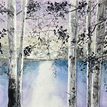 Paisaje Ein Projekt aus dem Bereich Bildende Künste, Malerei und Aquarellmalerei von Mar - 10.07.2025