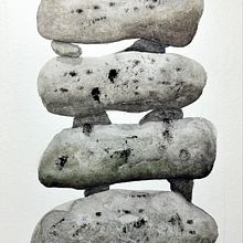 Técnica sobre piedra  Ein Projekt aus dem Bereich Botanische Illustration, Zeichnung, Bildende Künste, Naturalistische Illustration, Malerei und Aquarellmalerei von Mar - 10.07.2025