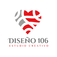 NUEVO LOGOTIPO DISEÑO106. Un projet de Création de logos, Design graphique , et Webdesign de Esther Romero Naranjo - 10.07.2025