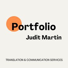 Mi portafolio. Een project van Communicatie, Verhaallijn y Marketing van Judit Martin - 10.07.2025