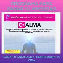 Calma: Curso para sanar la ansiedad. Un projet de Marketing de Mariela Pedotti - 11.07.2025