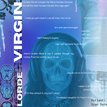 Virgin Graphic Design Piece. Un projet de Design graphique , et Collage de ghala adel - 11.07.2025