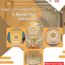 Corian mandir manufacturers in Kirti nagar,delhi . Un projet de Design , 3D, Artisanat, Dessin , et Beaux Arts de Engravers sign - 12.07.2025