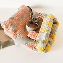 My first tapestry bag - Final Project for the course Introduction to Tapestry Ein Projekt aus dem Bereich Musterdesign, Erweiterungsentwicklung, Weben, Crochet und Textildesign von Anastasia Papathanaki - 12.07.2025