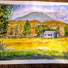 Proyecto de cuaderno de viaje con acuarela . Een project van Traditionele illustratie,  Architecturale illustratie, Aquarelschilderen y Sketchbook van Roberto Justo Robiolo - 12.07.2025