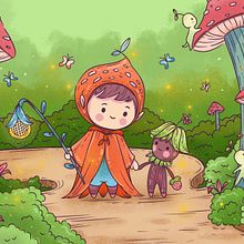 Mi proyecto . Un projet de Illustration jeunesse, Dessin numérique et Illustration numérique de Vanessa Guarin - 14.07.2025