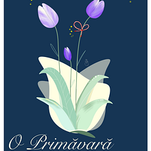 Tulips postcard. Een project van Digitale illustratie van Cristina-Denisa Malyar - 14.07.2025