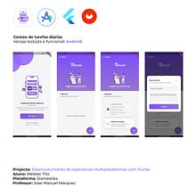 Desenvolvimento de Aplicativo Mobile com Flutter.. Un projet de Développement d'applications de Weister Tito - 14.07.2025