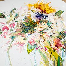 Creating a dynamic floral painting. Un projet de Peinture, Beaux Arts, Illustration traditionnelle, Aquarelle, Créativité, Dessin au cra, on, Esquisse , Illustration à l'encre et Illustration botanique de Carne Griffiths - 15.07.2025