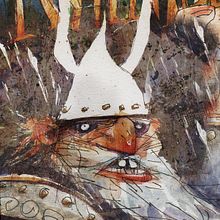 Ancient Times. Un projet de Illustration traditionnelle, Aquarelle , et Carnet de croquis de madinkoll - 15.07.2025