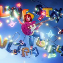 3D Character: Flying Guitar Girl. Un proyecto de 3D, Diseño de personajes 3D, Diseño 3D, Modelado 3D, Diseño de personajes y Diseño de producto de alessioferraioli - 16.07.2025