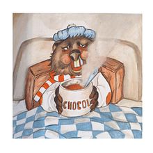 La soledad del viejo farero. Projekt z dziedziny  Sztuki piękne,  R, sunek, Trad, c, jna ilustracja, Ilustracje dla dzieci, Narracja,  Malarstwo i Malowanie akwarelą użytkownika Africa Piedecausa - 16.07.2025