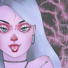 High Girl. Ilustração digital, e Desenho projeto de laimona - 17.07.2025