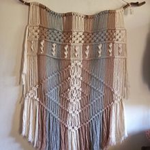 O Búfalo.. Arts, Crafts, Interior Decoration, Macramé, and Textile Design project by tatismcoelho - 07.17.2025